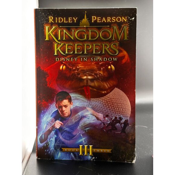 Hyperion Kingdom Keepers Ridley Pearson Books 3-4 Disney in Shadow Power Play - Picture 5 of 10